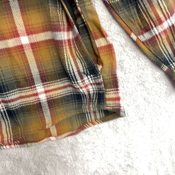 NEW Orvis Men's S Plaid Button-Up Long Sleeve Flannel Shirt Jacket - Picture 10 of 10
